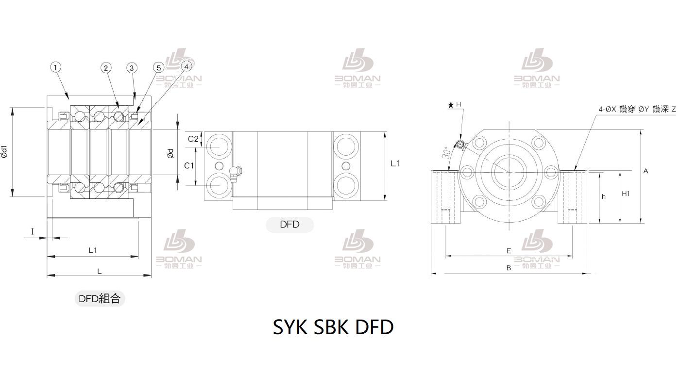 SYK MBCF12-DP SYK支撑座电机座